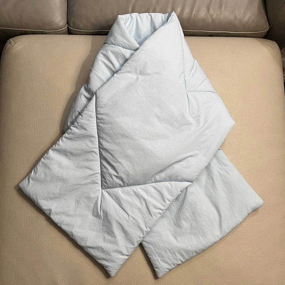 Anthropologie Maeve Quilted Puffer Scarf
